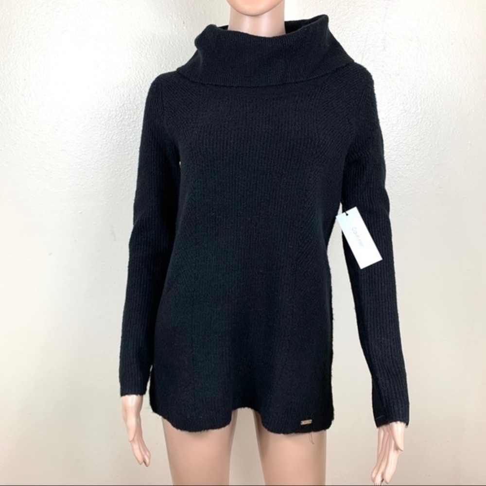 NWT Calvin Klein Women’s pullover sweater Black Sz Xs